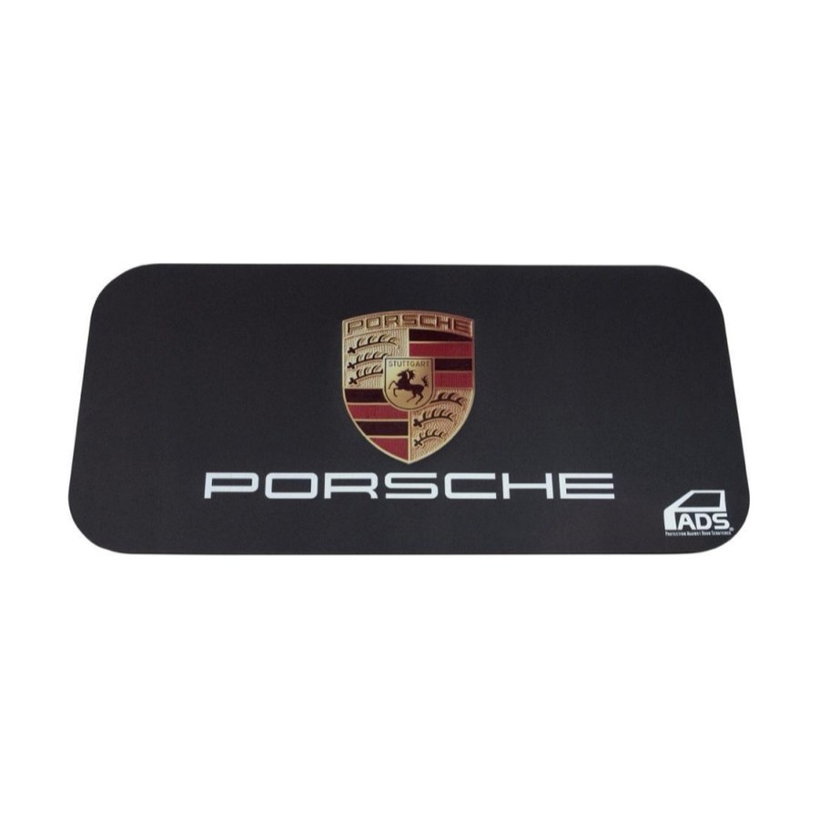 Black PADS printed with a company logo